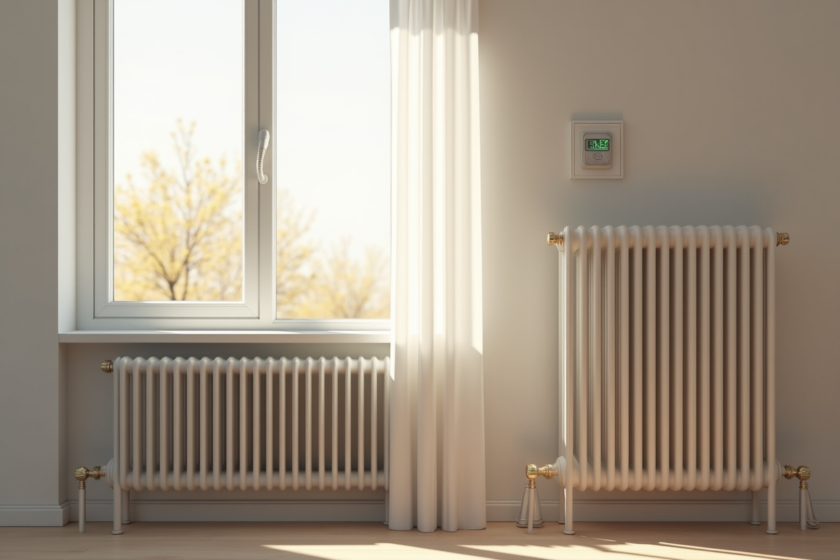 Radiateur à côté d